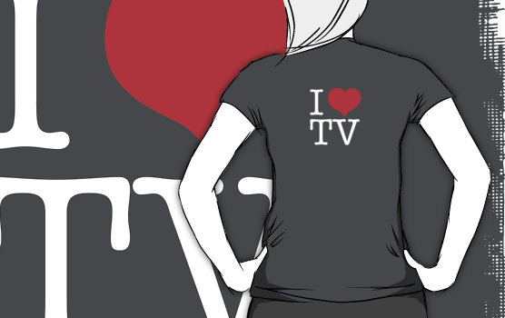I Love TV Tshirt